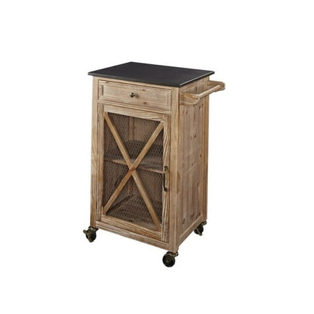 Ez Cart - Linon Westgate Kitchen Cart EZ Assembly