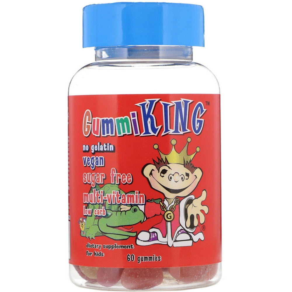 Sugar-Free Multi-Vitamin, For Kids, 60 Gummies - Walmart.com - Walmart.com