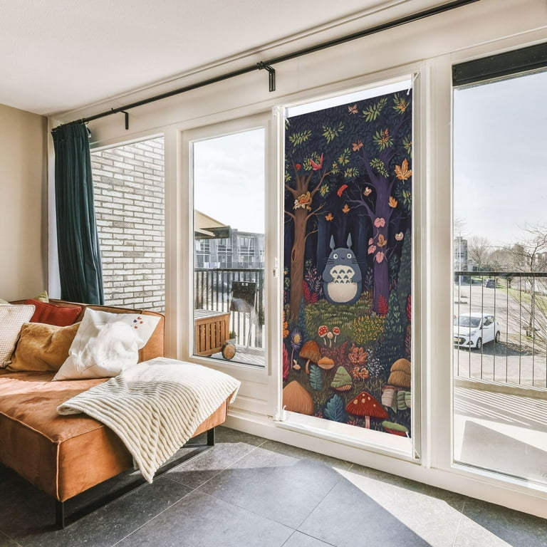 Door Cover Decoration My Neighbor Totoro Hanging Banner Backdrop