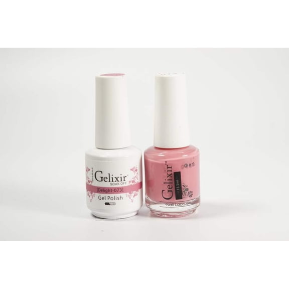 Gelixir Nail Polish Gel  Matching Lacquer Delight 1 PK #073