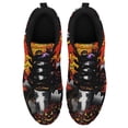 thumbnail image 2 of Border Collie Happy Halloween Running Shoes Sneakers Mesh Black Size 3.5, 2 of 5
