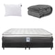 thumbnail image 1 of Colchón King Size + Box Belu + Edredón Homy+ Almohada One Spring Air Dicasa Phantom, 1 of 7