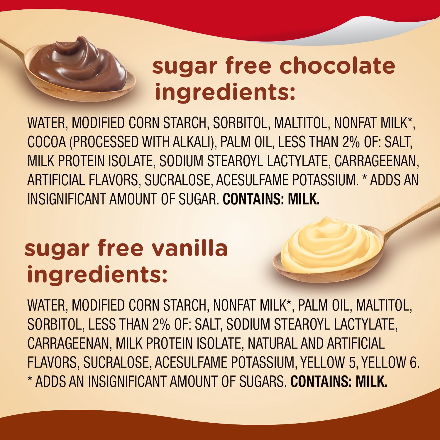 Snack Pack Zero Sugar Chocolate Pudding and Vanilla Pudding, 3.25 oz Pudding Cups, 12 Count Family Pack