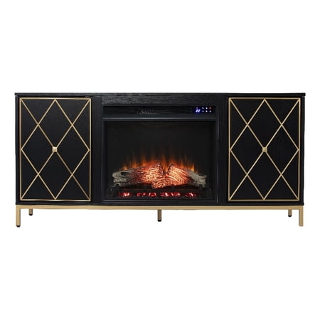 Marradi Touch Screen Electric Fireplace with Media Storage | Walmart Canada