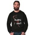 thumbnail image 5 of Halloween Candy Lover Grim Reaper Sweatshirt for Men or Women Brisco Brands S, 5 of 6