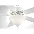 thumbnail image 5 of Trade Winds Tobias 52" 2-Light Ceiling Fan in White, 5 of 6