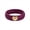 Pack C: Dark Purple - Yellow Gold, variant on ThunderFit Silicone Rings for Women, Silicone Wedding Band with Heart, 5.5 mm Wide, 2mm Thick Rubber Engagement Rings