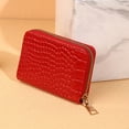 thumbnail image 5 of MUSOIE Credit Card Holder Wallet for Women Zipper Around Small Card Cases Holder Business Card Cases, 5 of 5