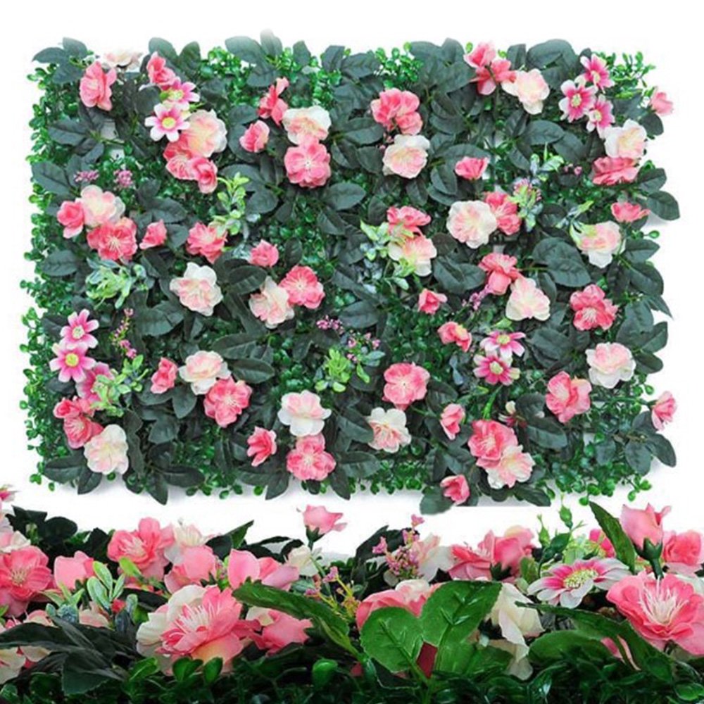 DIY Wedding Flower Wall Arrangement Supplies Silk Artificial Flower Row
