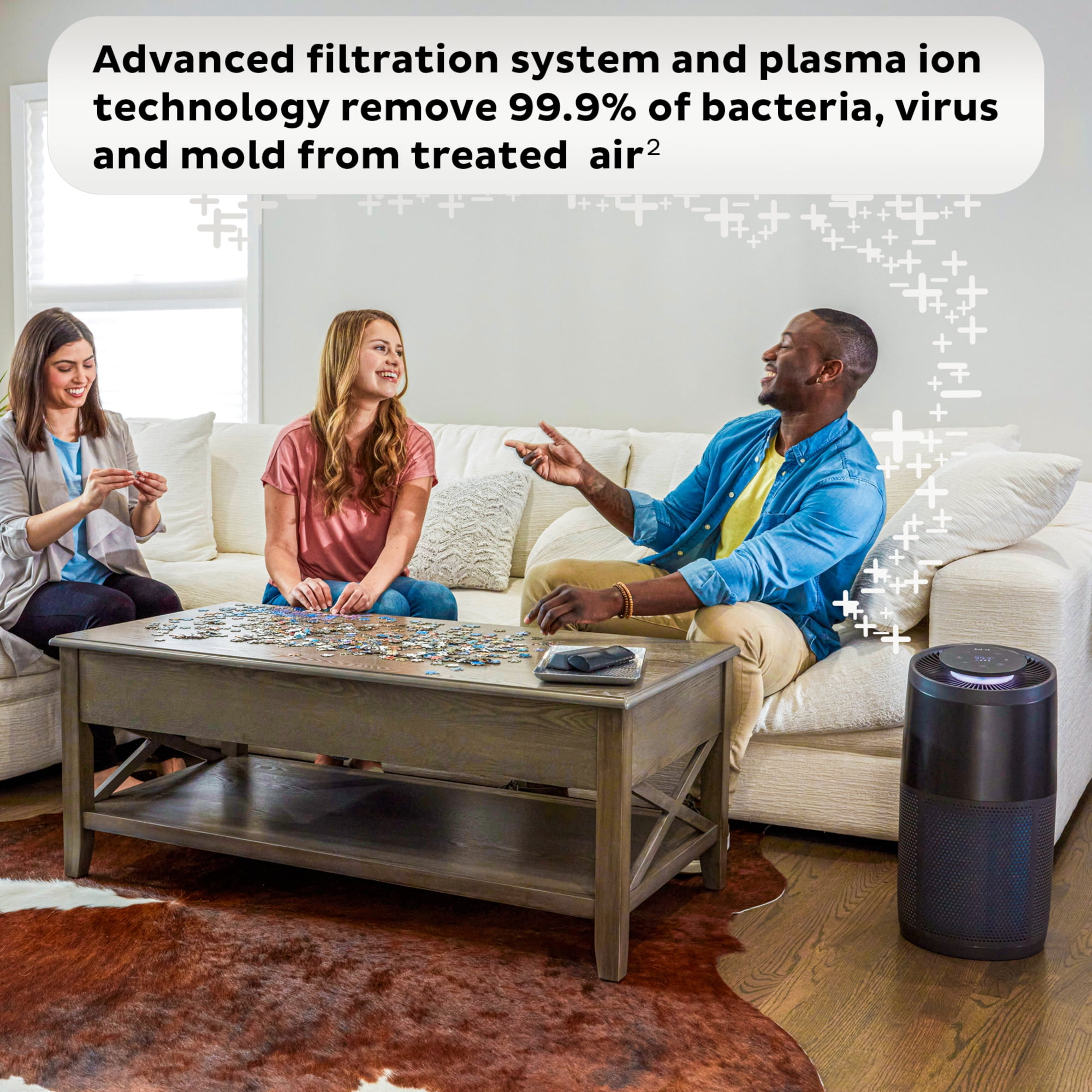 Instant 150000501 Air Purifier, Large, Charcoal