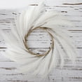 thumbnail image 1 of D-GROEE Faux Pampas Grass Wreath for Home Decor - Modern Wreath - No Shedding, Long Lasting Unique Farmhouse Decor - from Lightweight Cloth, 1 of 5