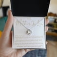 thumbnail image 2 of Mother In Law Gift (I Chose Your Daughter) Love Knot Necklace Standard Box, 2 of 3