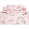 thumbnail image 4 of Gold Coast Women's Face Mask Scarf with Adjustable Ear Loops in Pink Floral, 4 of 7
