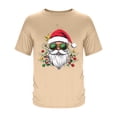 thumbnail image 4 of Tops para hombre, blusas y camisas de manga corta con cuello redondo para hombre, camiseta informal con cuello redondo y estampado para hombre, blusa de manga corta, blusa de poliéster para hombre, 4 of 4
