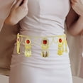 thumbnail image 4 of Cadena de cintura con borlas, cadena para el vientre, joyería para el vientre, cadena decorativa de moda para el cuerpo, cinturón para Cosplay, carnav, 4 of 8