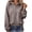 Coffee——Fall Savings, variant on Oiangi Womens Full-Zip Hoodies Long Sleeve Pullover Basic Sweatshirts Fall Winter Daily Wear Sweatshirt with Pockets Green XL