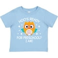 thumbnail image 3 of Inktastic Hoo's Ready for Preschool I Am with Cute Owl Boys or Girls Toddler T-Shirt, 3 of 5