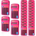 thumbnail image 1 of 24 calculadoras básicas para estudiantes, calculadoras pequeñas de bolsillo, mini calculadoras portátiles de doble potencia., 1 of 4