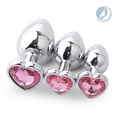 thumbnail image 2 of Anal Plug suave fácil de limpiar aleación de aluminio Butt cuentas juguete sexual producto adulto, 2 of 4