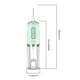 thumbnail image 2 of Flosser De Agua Dental Portátil, Irrigador Oral Eléctrico Recargable, 3 Modos, Hilo Dental De Agua, Limpiador Dental Resistente Al Agua Con 4 Boquillas Sweethay CE007296-02, 2 of 6