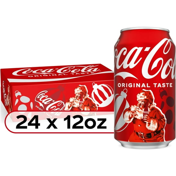 Coca-Cola Classic Soda Pop, 12 fl oz Cans, 24 Pack
