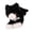 Black and white cat, variant on Yihuala Realistics Sturdy Plush Cats Toy Soft Stuffed Felines Friend Craft Supplies for Daily Use Home Decoration