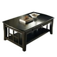 thumbnail image 3 of Steve Silver Company Cassidy Wood Top Cocktail Table in Black, 3 of 4