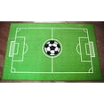 thumbnail image 3 of Tapis Vert pour Enfants Terrain de Soccer, 3 of 3