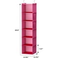 thumbnail image 3 of Organisateur Suspendu pour Garde-Robe Étagère Garde-Robe Rangement Suspendu avec Poches Latérales, 3 of 7