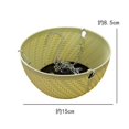 thumbnail image 3 of Hanging Planter Pots,Self-Watering Round Hanging Basket with Water Tray Metal Chain,Succulent Flower Plant Pot Container for Indoor Outdoor Garden Balcony Wall Decor., 3 of 5