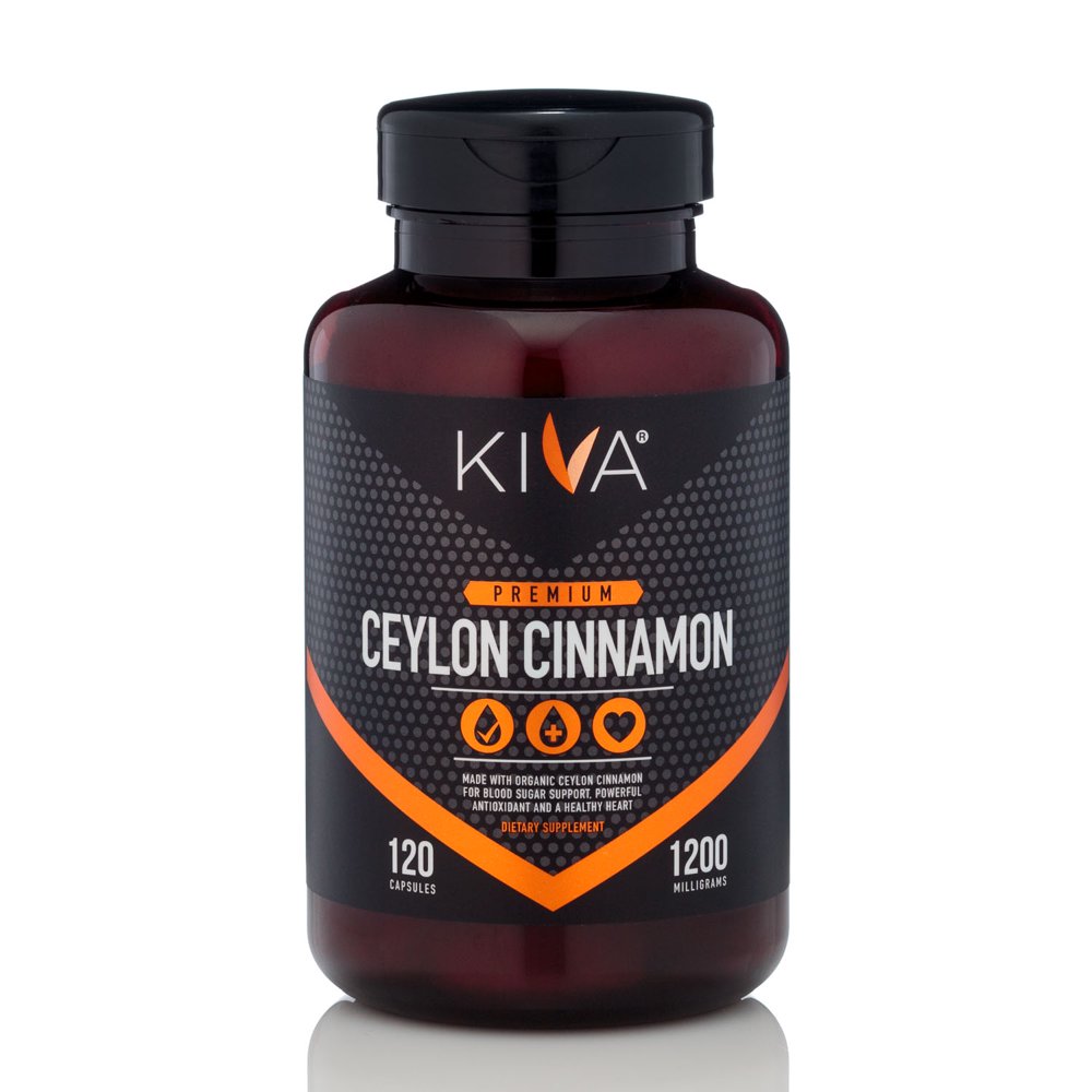 Kiva Ceylon Cinnamon Powder Capsules (120 Veggie Capsules) Walmart