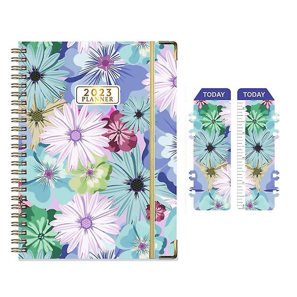 A5 Agenda Planificador Cuaderno Espiral Horario Diario Papelería Blocs de notas Accesorios Escolares Presupuesto Di