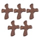 thumbnail image 1 of 5x Cruz de Oración de Madera Cruces de Bolsillo Decoración Portátiles Palma Adherente Pequeña Santa Marrón oscuro, 1 of 9