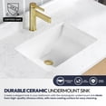 thumbnail image 6 of Vinnova San 36" Single Sink Wood Bath Vanity with Grain Stone in Ash/White, 6 of 15