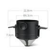 thumbnail image 5 of Collapsible Coffee Filter Portable Stainless Steel Drip Coffee Tea Holder Funnel Basket Reusable Tea Pot Holder Coffee Dripper, 5 of 5