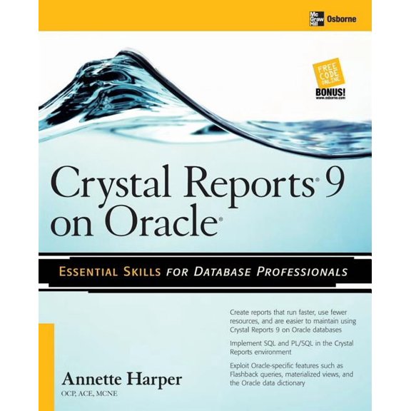 Database Professionals Crystal Reports 9 on Oracle, (Paperback)