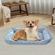 thumbnail image 4 of Sofa Vama Ropa de Cama Cama rectangular para mascotas, para gatos y perros, extra gruesa, cálida, con cojín de felpa, suave, para uso en interiores y exteriores. for Navideño, 4 of 4