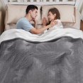 thumbnail image 4 of Nepsam Electric Heated Blanket Flannel and Soft Sherpa Fleece Heated Blanket, 50" x 60" with 12 Hours Auto Shut off, Machine Washable, Dark Grey, 4 of 9