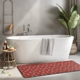 thumbnail image 2 of Red Christmas Tree Pattern Kitchen Rug Mat,Kitchen Runner Rugs Non Skid Washable,Decorative Kitchen Floor Mats for Kitchen,Sink,Laundry,17"x47.2", 2 of 7