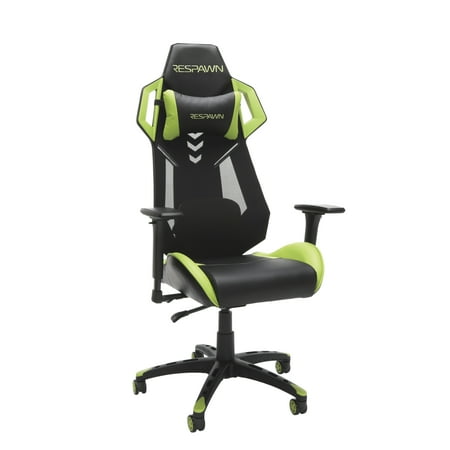 RESPAWN-200 Racing Style Ergonomic Performance Mesh Back Gaming Chair, Green (RSP-200)