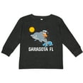 thumbnail image 3 of Inktastic Sarasota Florida Vacation Boys or Girls Long Sleeve Toddler T-Shirt, 3 of 5