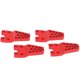 thumbnail image 3 of 4 piezas RC coche aleación de aluminio amortiguador montaje para SCX10 1/10 RC Crawler mejora piezas rojo, 3 of 8