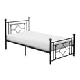 thumbnail image 2 of OakvillePark Hilton Open-Frame Metal Platform Bed, Twin, Black, 2 of 4