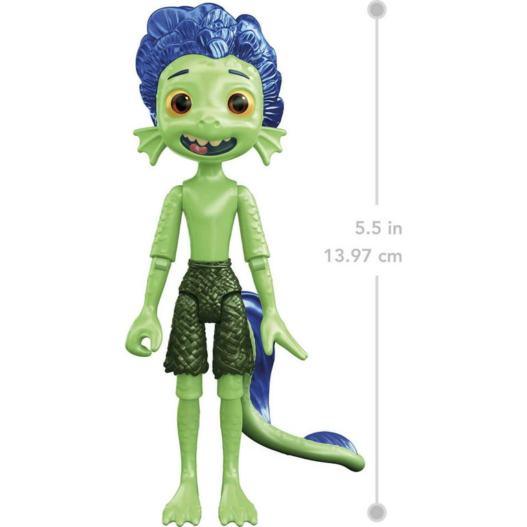 Disney and Pixar Luca, Luca Paguro Action Figure, Highly Posable with Color  Change Elements, Removable Parts & Authentic Look, Kids Gift Ages 3 Years &  Up 