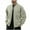 Green, variant on successthop Winter Jacket for Men Workwear Long Sleeve Coat with Pockets Zipper Solid Fall Comfortable Outwear