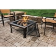 thumbnail image 2 of Outdoor Expressions 30 In. Slate Square Steel Fire Pit FTB-013SB, 2 of 4
