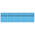 thumbnail image 2 of 5Pcs Korean Italy Asian Exfoliating Bath Washcloth Body Scrub Shower Soft Towels Blue, 2 of 9
