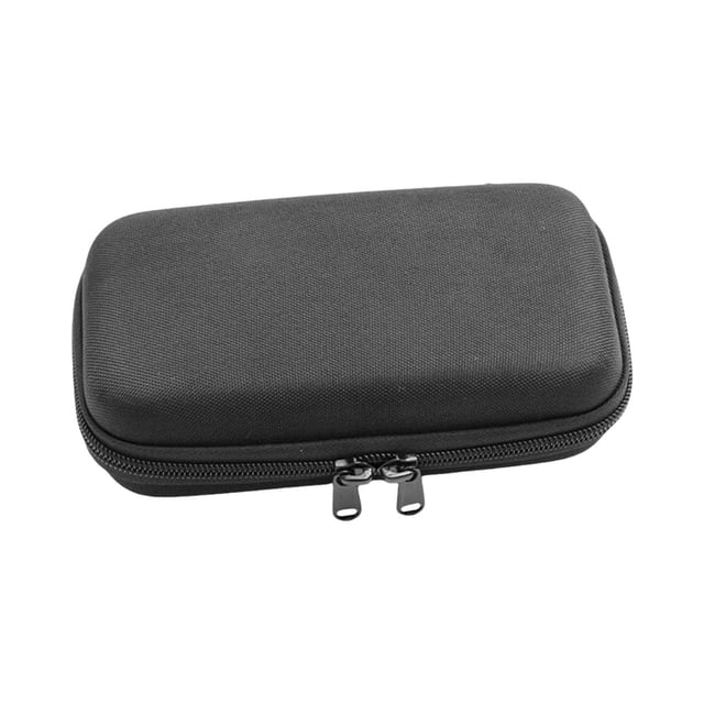 simhoa Power Bank Case Holder Headphone Storage Bag Hard Shell Gimbal Carrying Case Electronic Organizer Bag Data Cable Storage Box Black Large