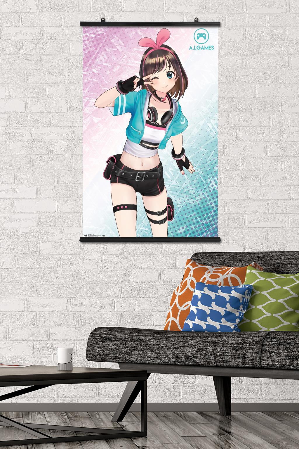 Kizuna Ai - Dance Wall Poster, 22.375" x 34"