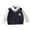 Blue, variant on FAOWME Boys School Outfits Sweater Kids Long Sleeve V Neck Shirt Pullover Fall Clothes Black 5-6 Years